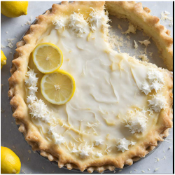 CITRUS COCONUT TART FA3154