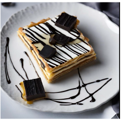 MILLEFEUILLE WITH LICORICE...