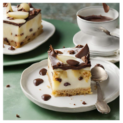 PEAR AND CHOCOLATE CASSATA...