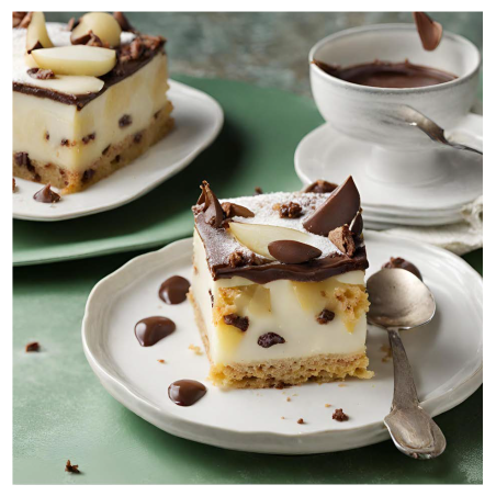 PEAR AND CHOCOLATE CASSATA FA3136
