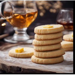 BUTTER BISCUIT WITH RHUM...