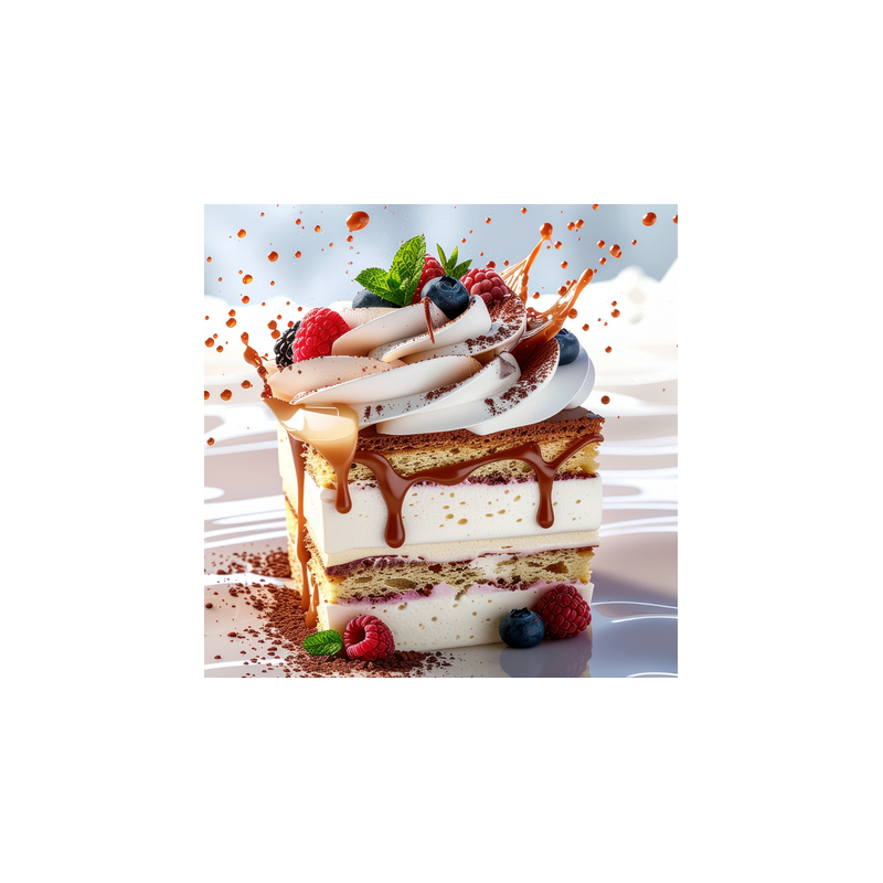 TIRAMISU WITH BERRIES