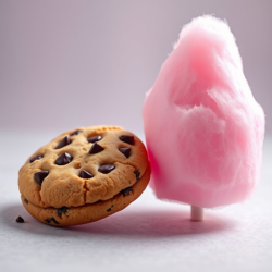 BISCUIT AND COTTON CANDY...