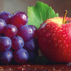 AMERICAN GRAPE AND FUJI...