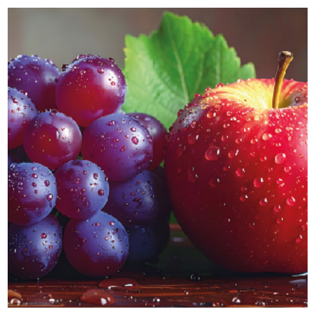 AMERICAN GRAPE AND FUJI APPLE GELEE FA4808