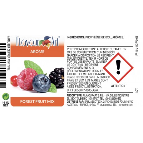 elfbar nachfüll pod läuft aus E-liquide Fruits des bois - 100ml aux arômes 100ml, fraise, framboise,  fruits des bois, mûre main image 0
